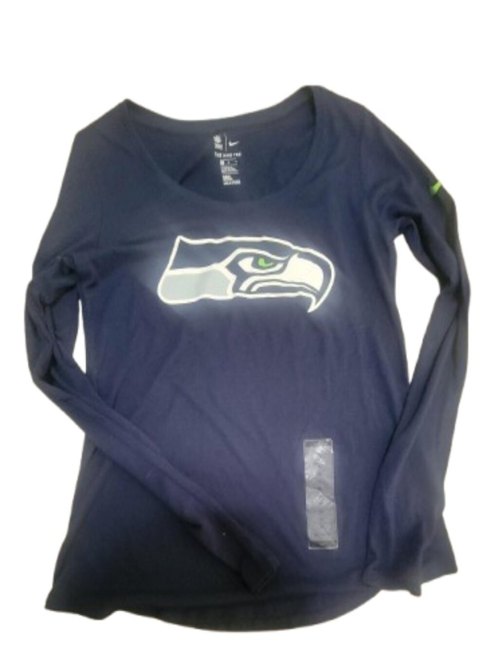 NWT Seattle Seahawks Nike NFL Team Apparel Women's Long Sleeve T-Shirt